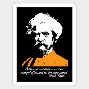 Mark Twain Sticker